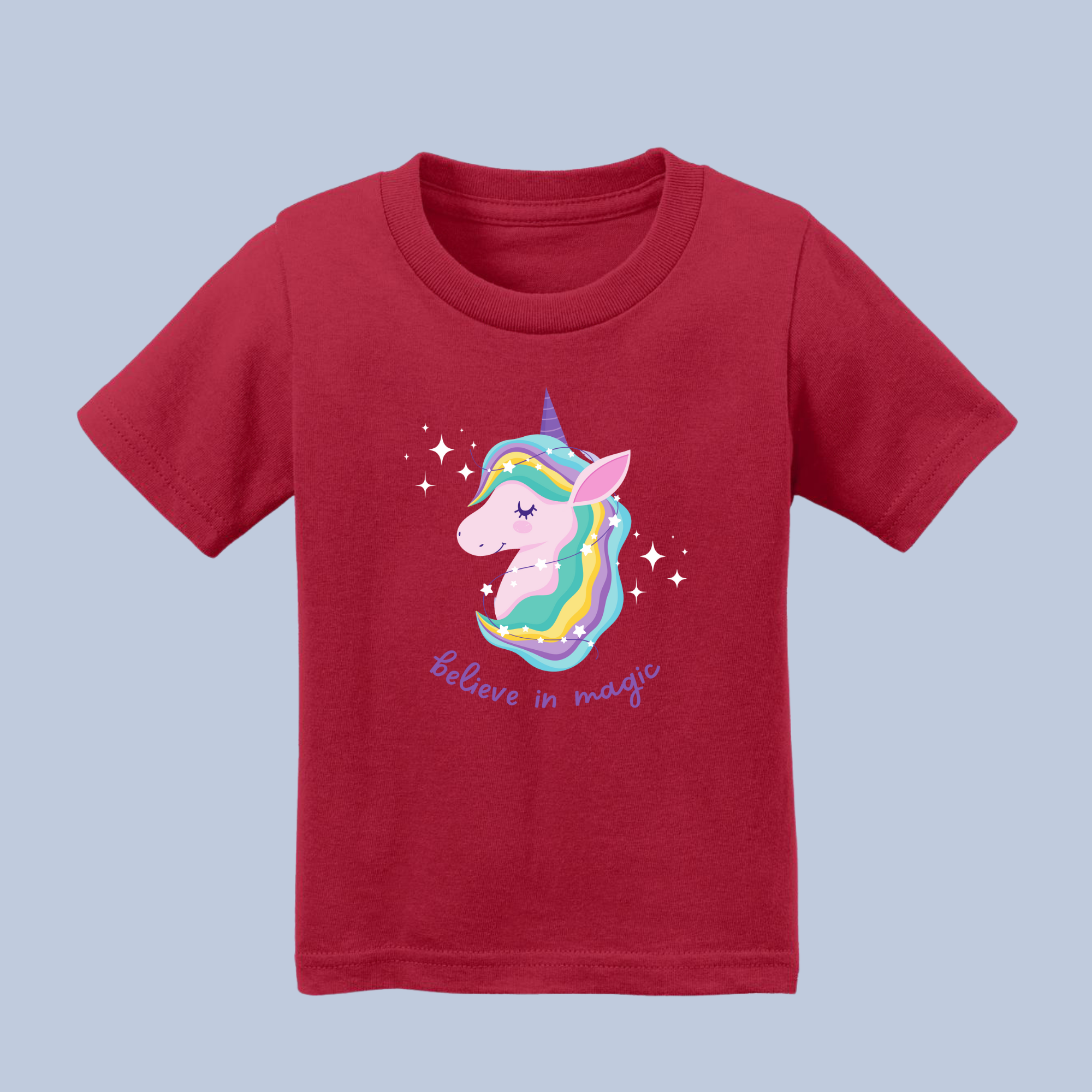 Believe in Magic Unicorn Baby & Toddler T-Shirt 7
