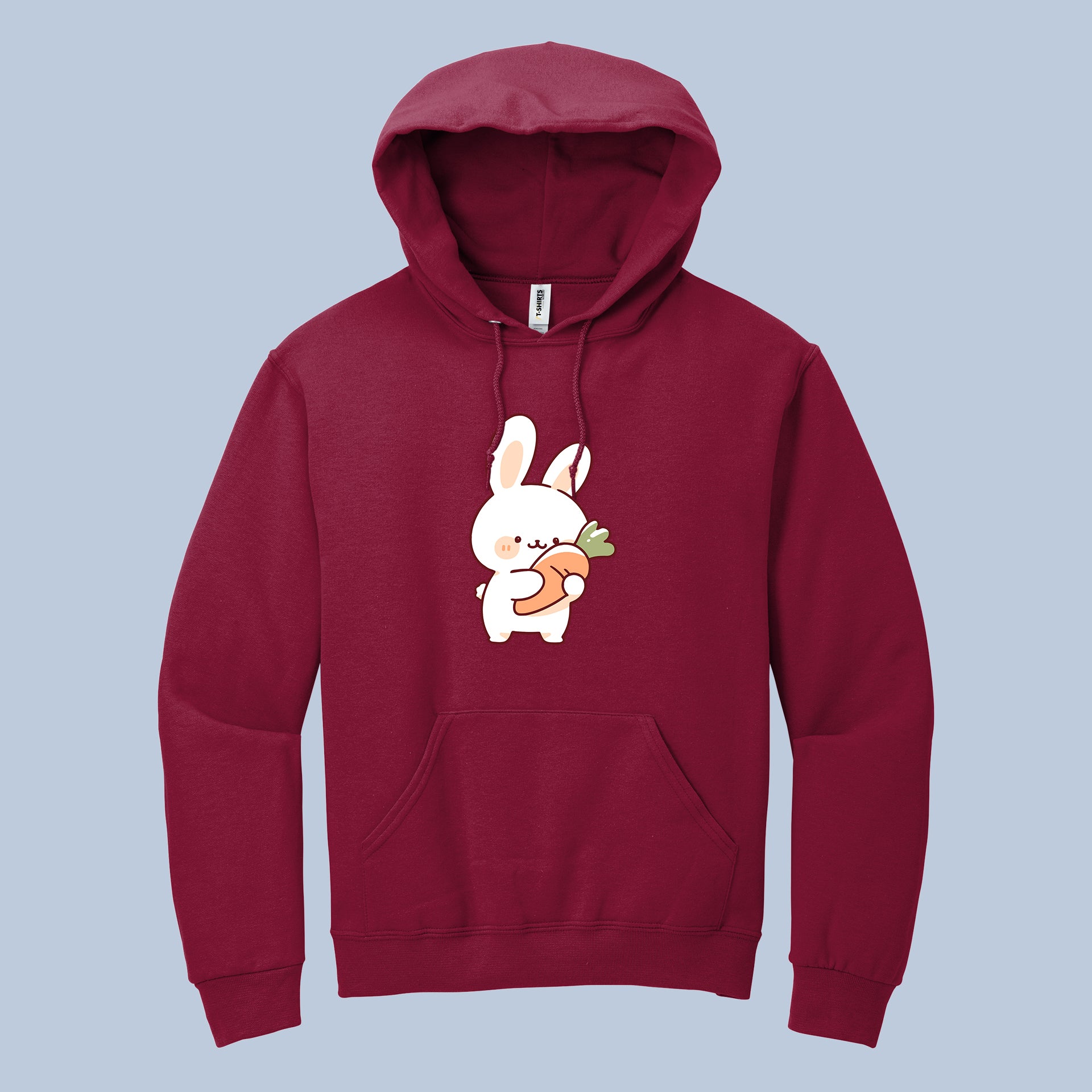 Cute Bunny & Carrot Hoodie 4
