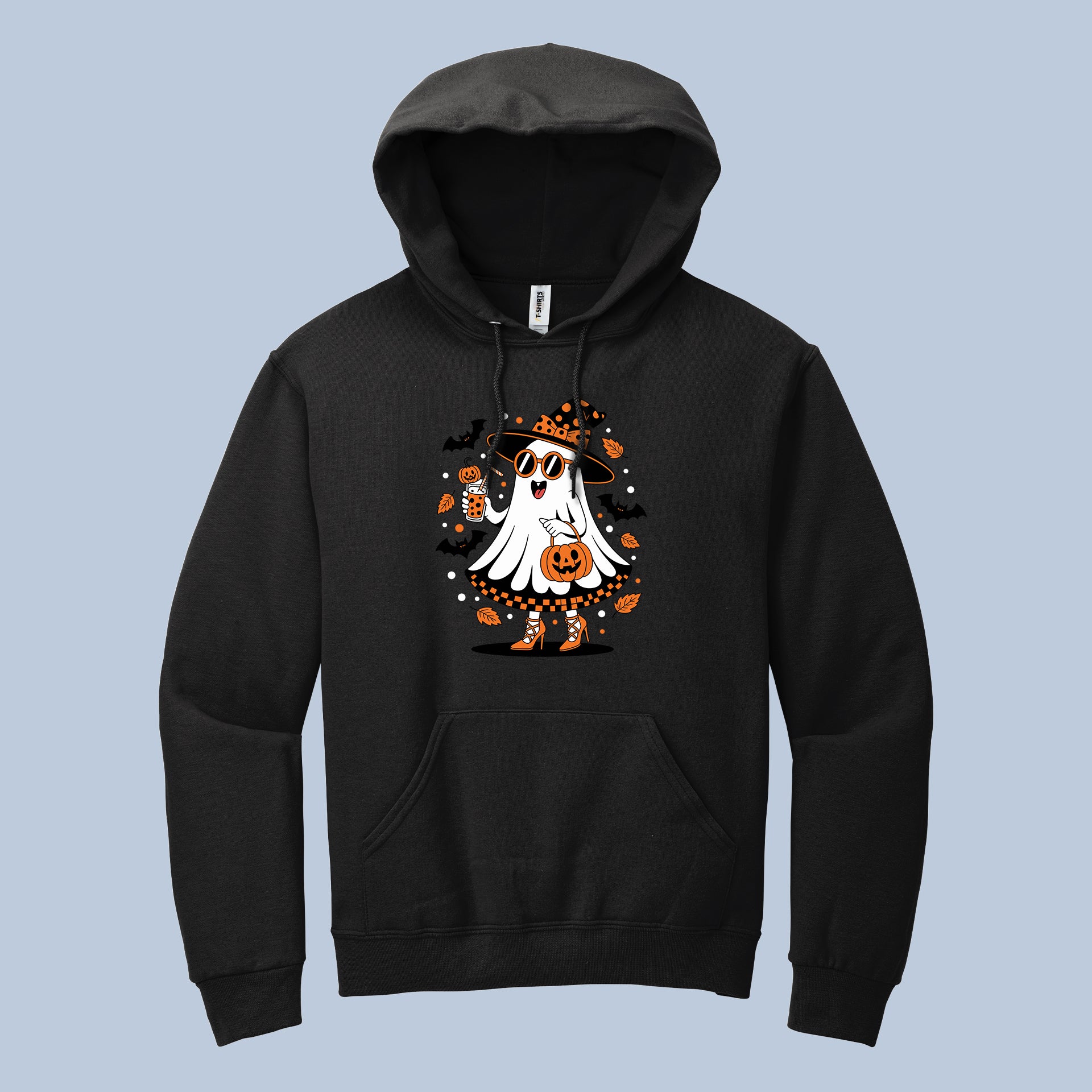 Witch Ghost Halloween Hoodie | Spooky Cute Sweatshirt 4