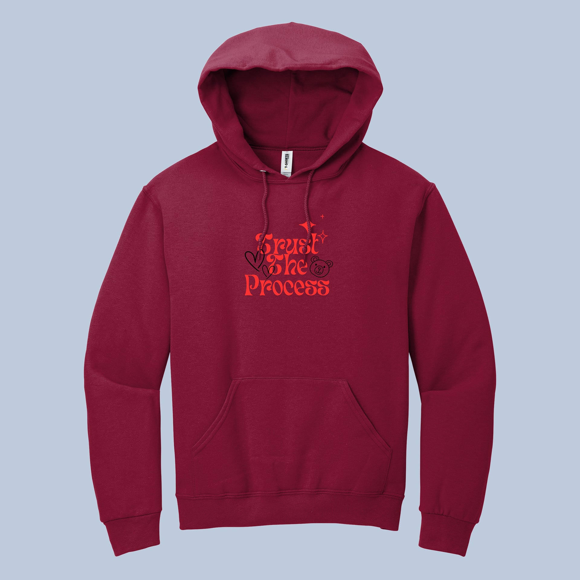Trust the Process Retro Motivational Hoodie 4