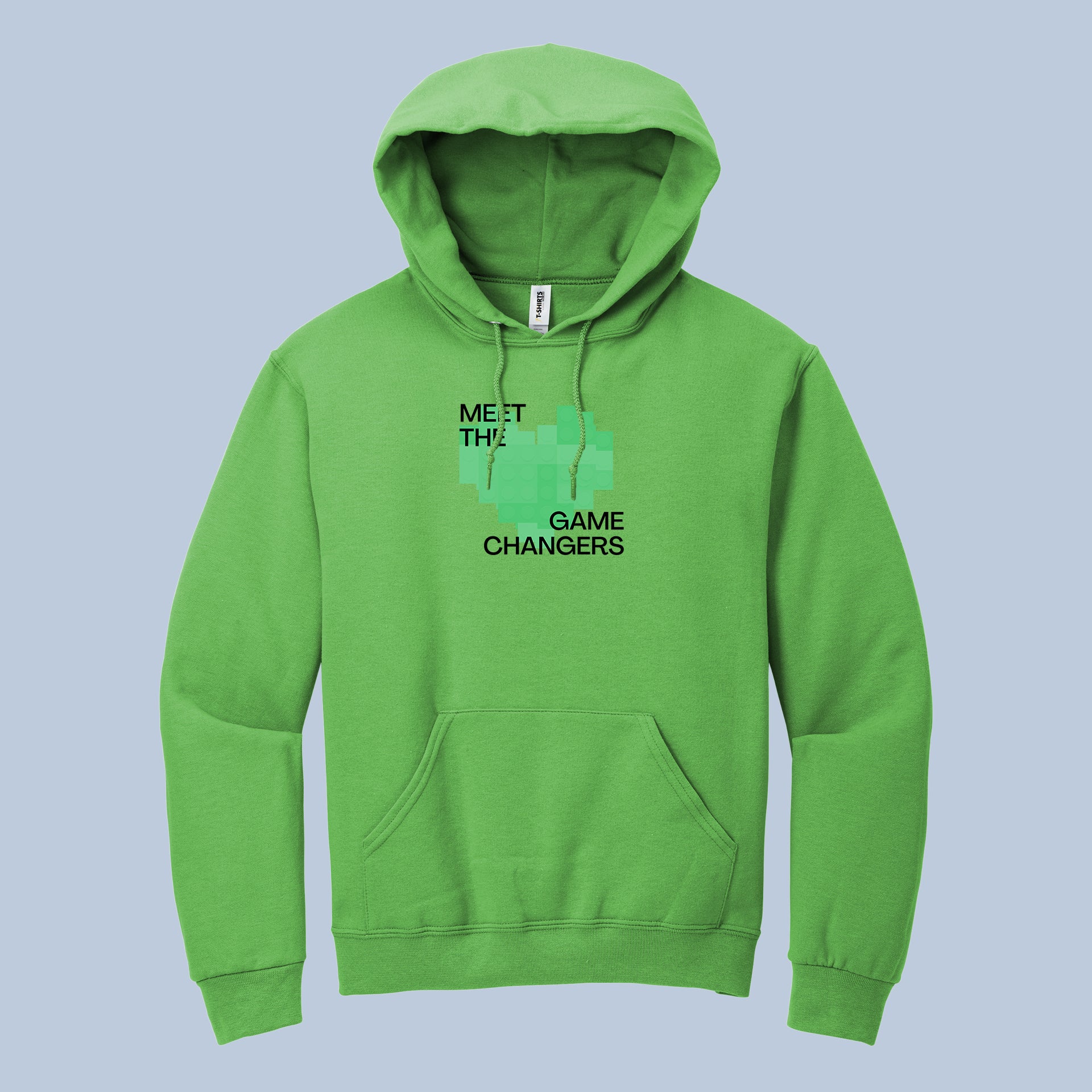 Meet the Game Changers Pixelated Statement Hoodie 5