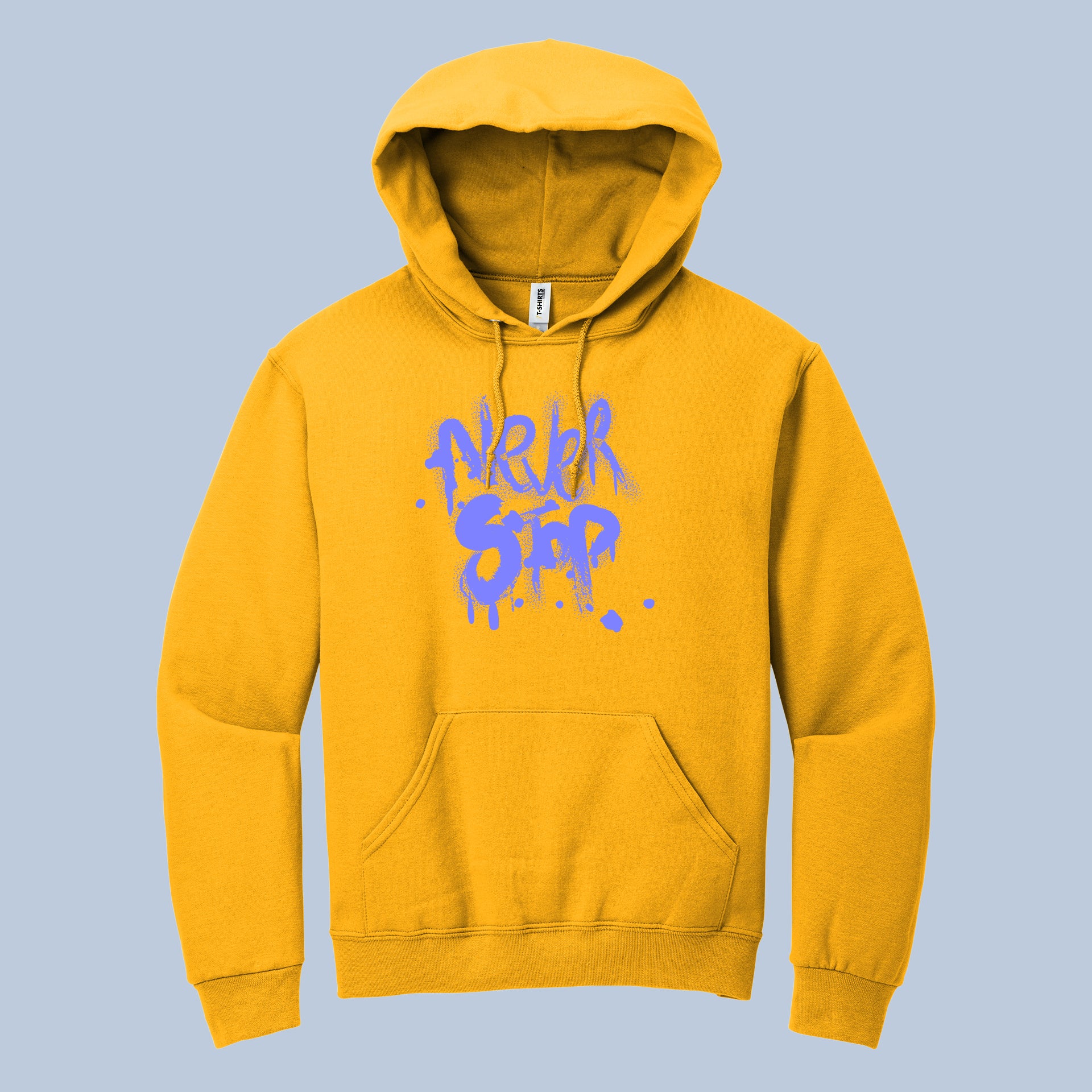 Never Stop Graffiti-Style Statement Hoodie 5