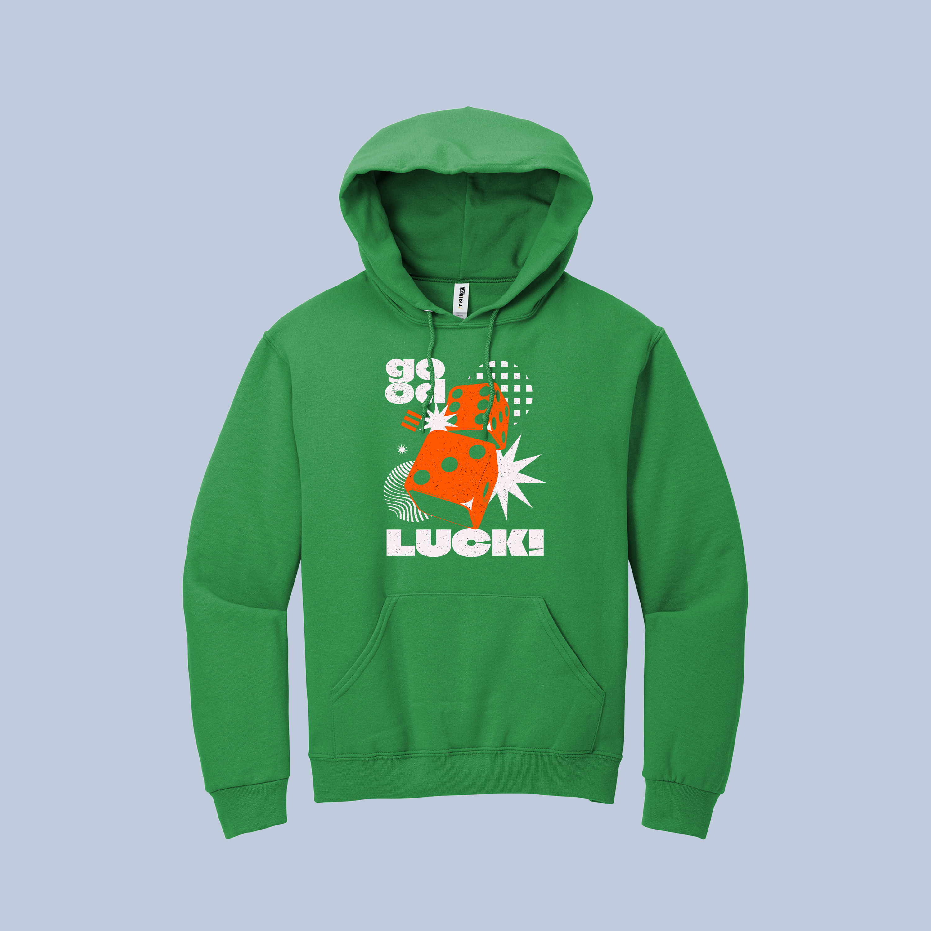 Good Luck! Dice Design Hoodie | Lucky Charm Unisex Pullover 5
