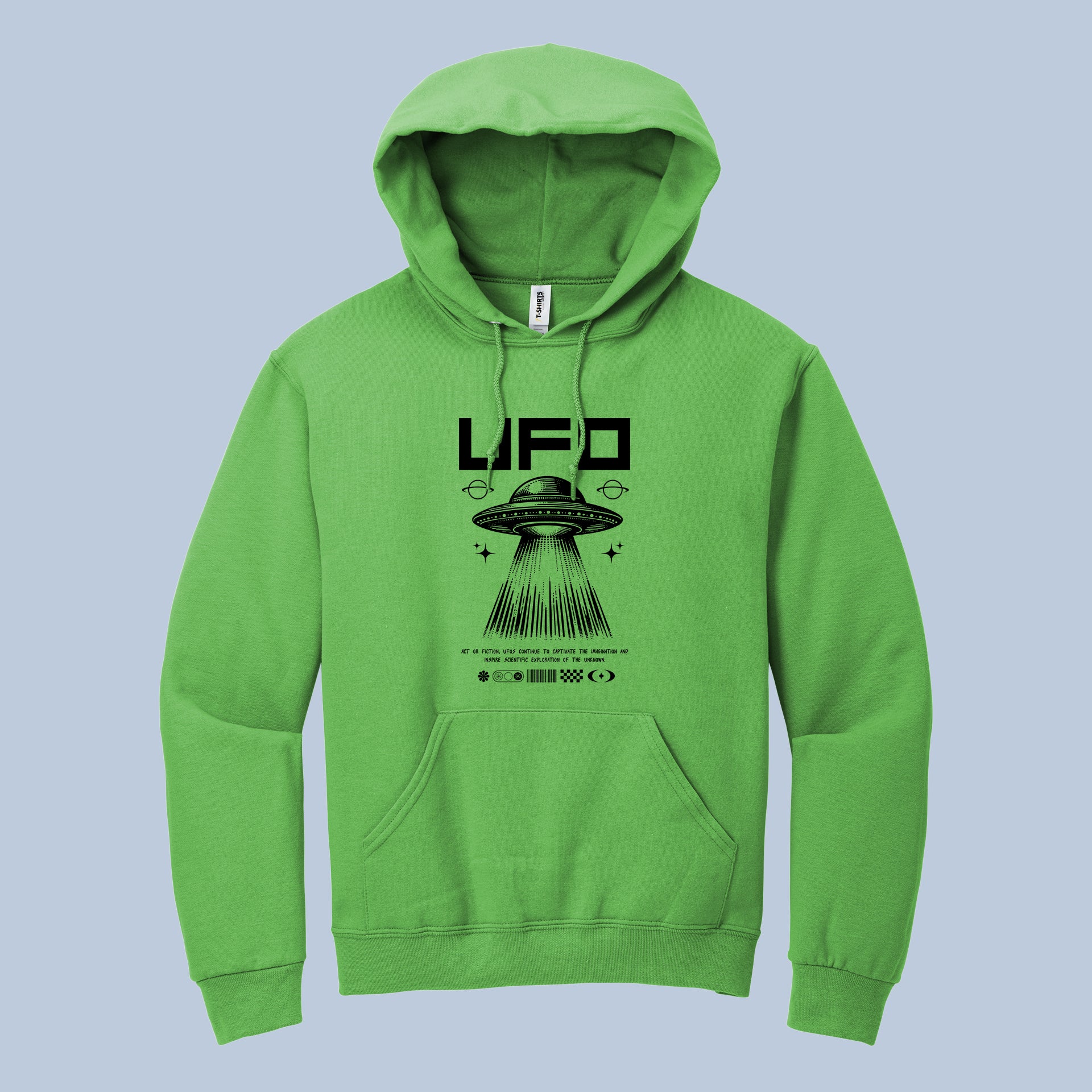 UFO Spaceship Abduction Hoodie 5