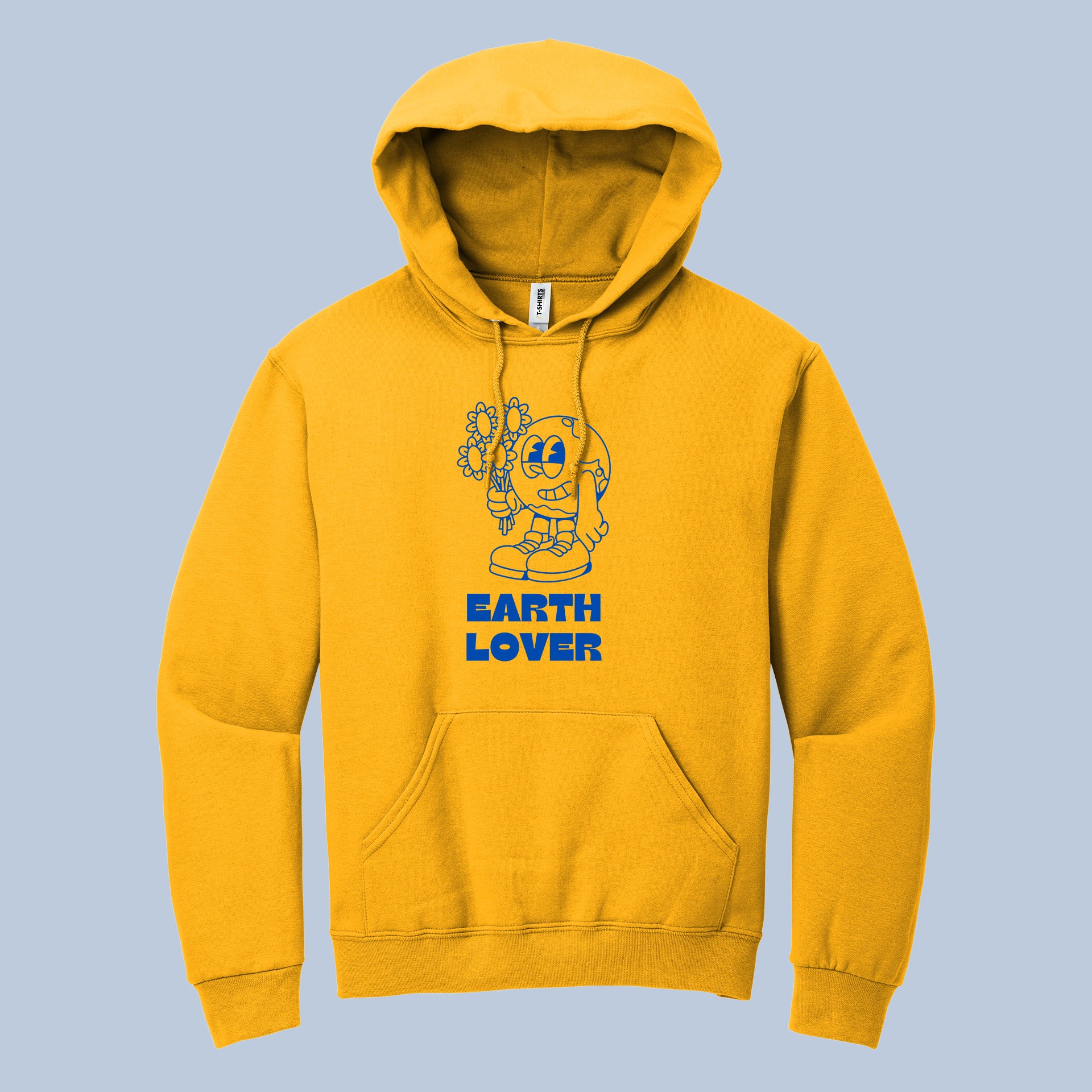 Earth Lover Vintage Cartoon Hoodie 5