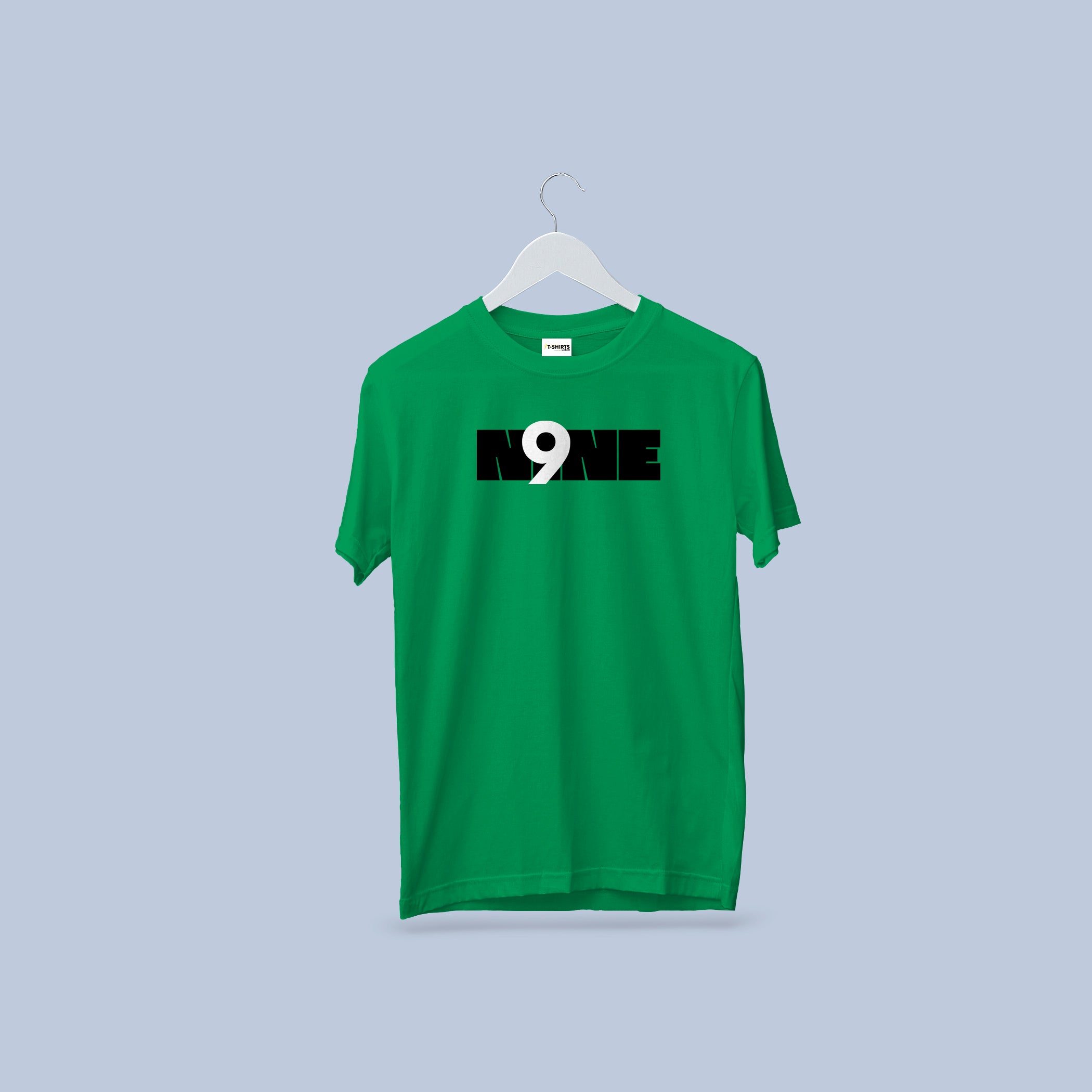 NONE Statement Graphic T-Shirt | Minimalist Text Design Tee 8
