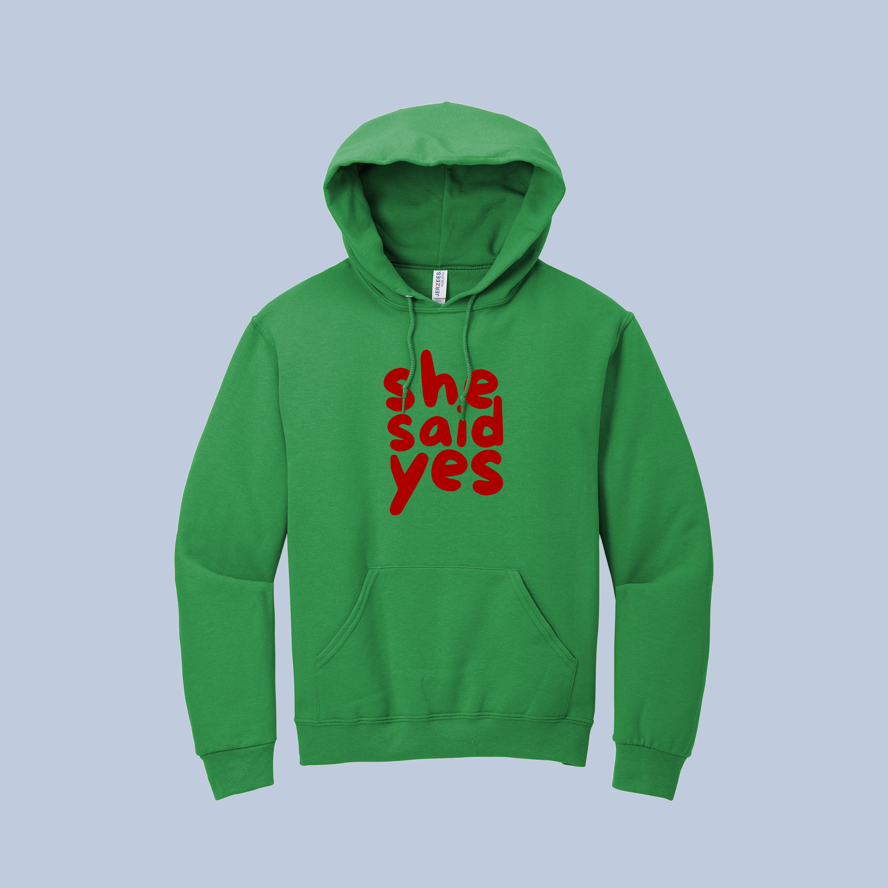 She Said Yes Engagement Celebration Hoodie | Unisex Proposal Pullover 4