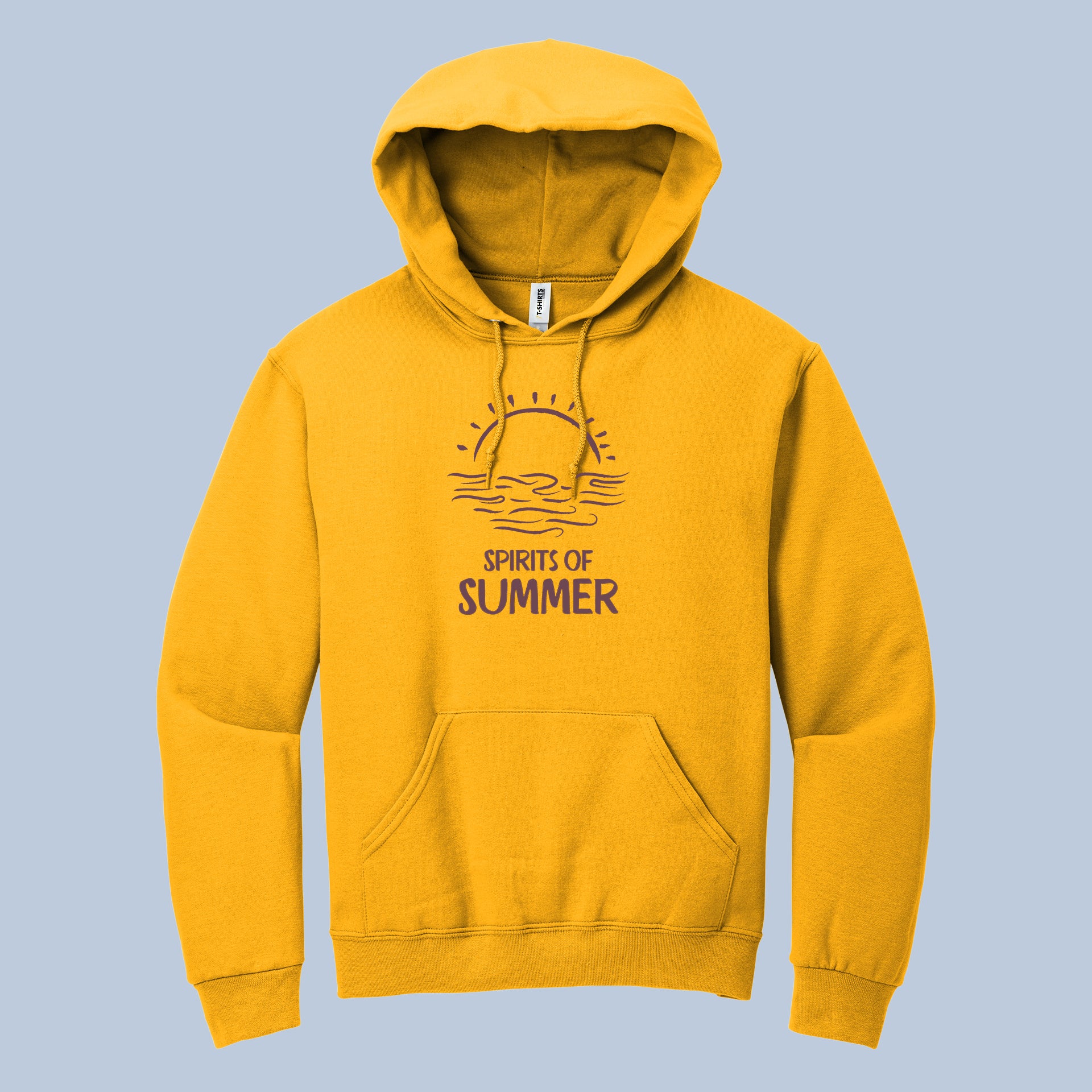 Spirits of Summer Hoodie, Beach Sunset, Ocean Vibes, Vacation Wear, 5