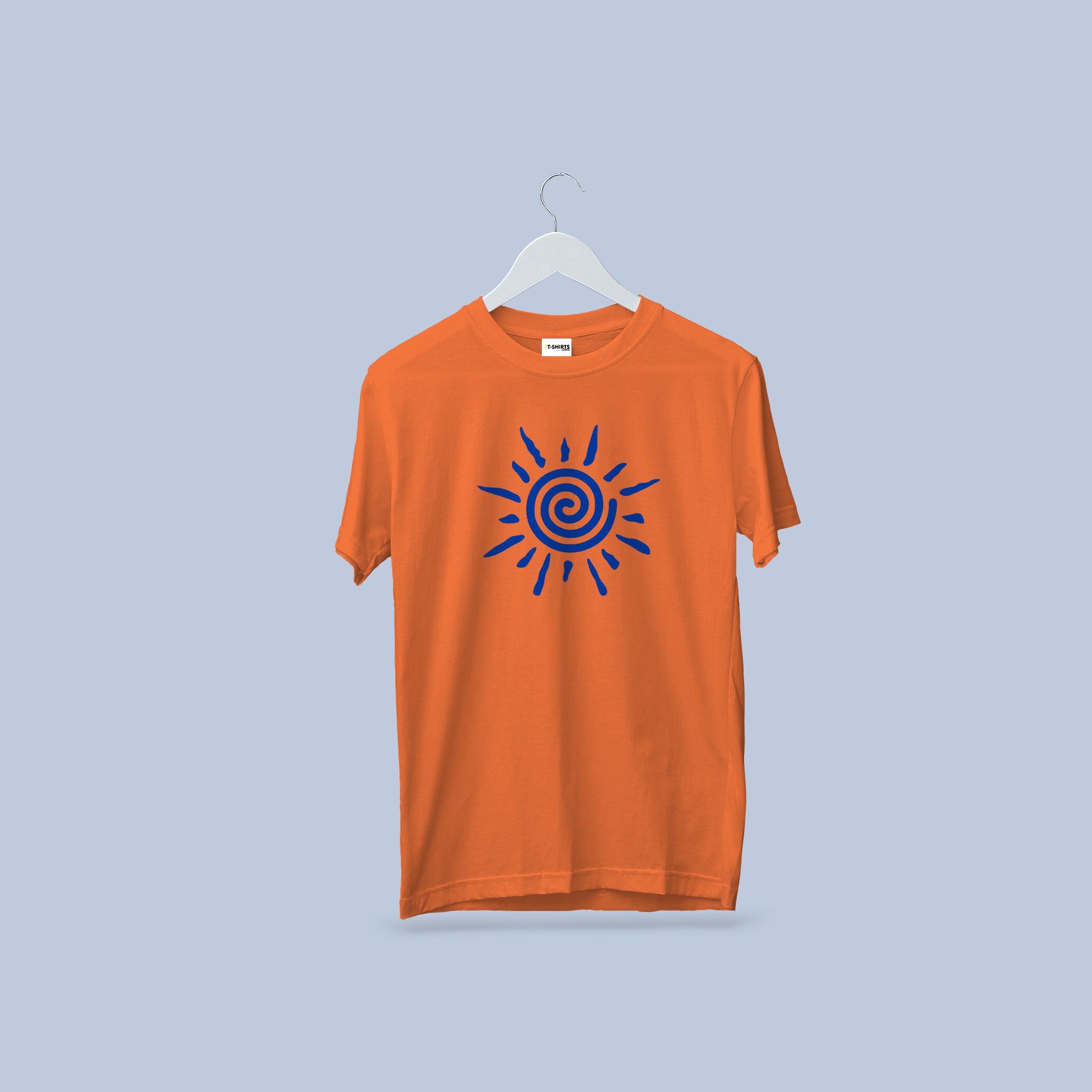 Blue Sunburst Graphic T-Shirt 6