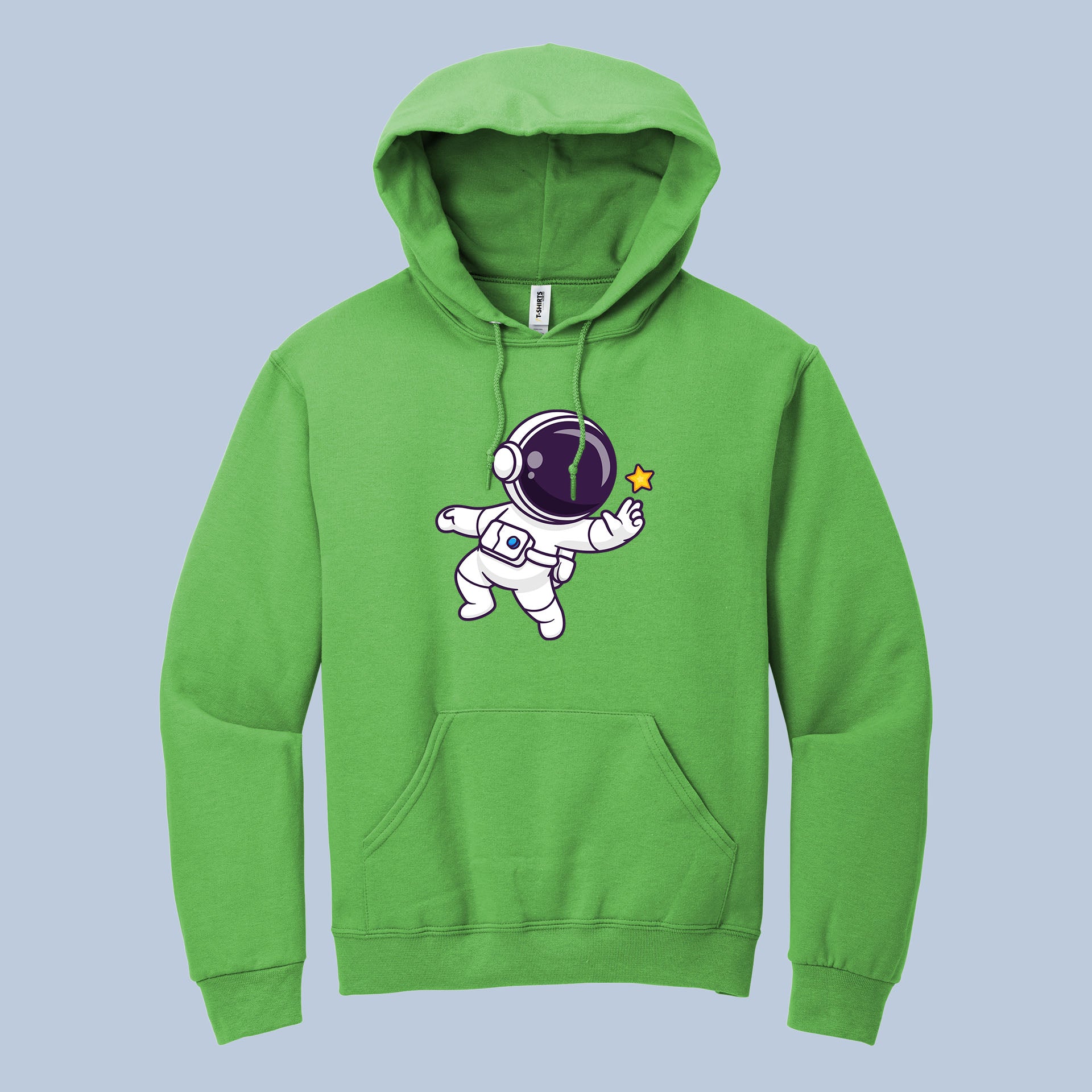 Astronaut Hoodie – Cute Space Cartoon Graphic Pullover 6