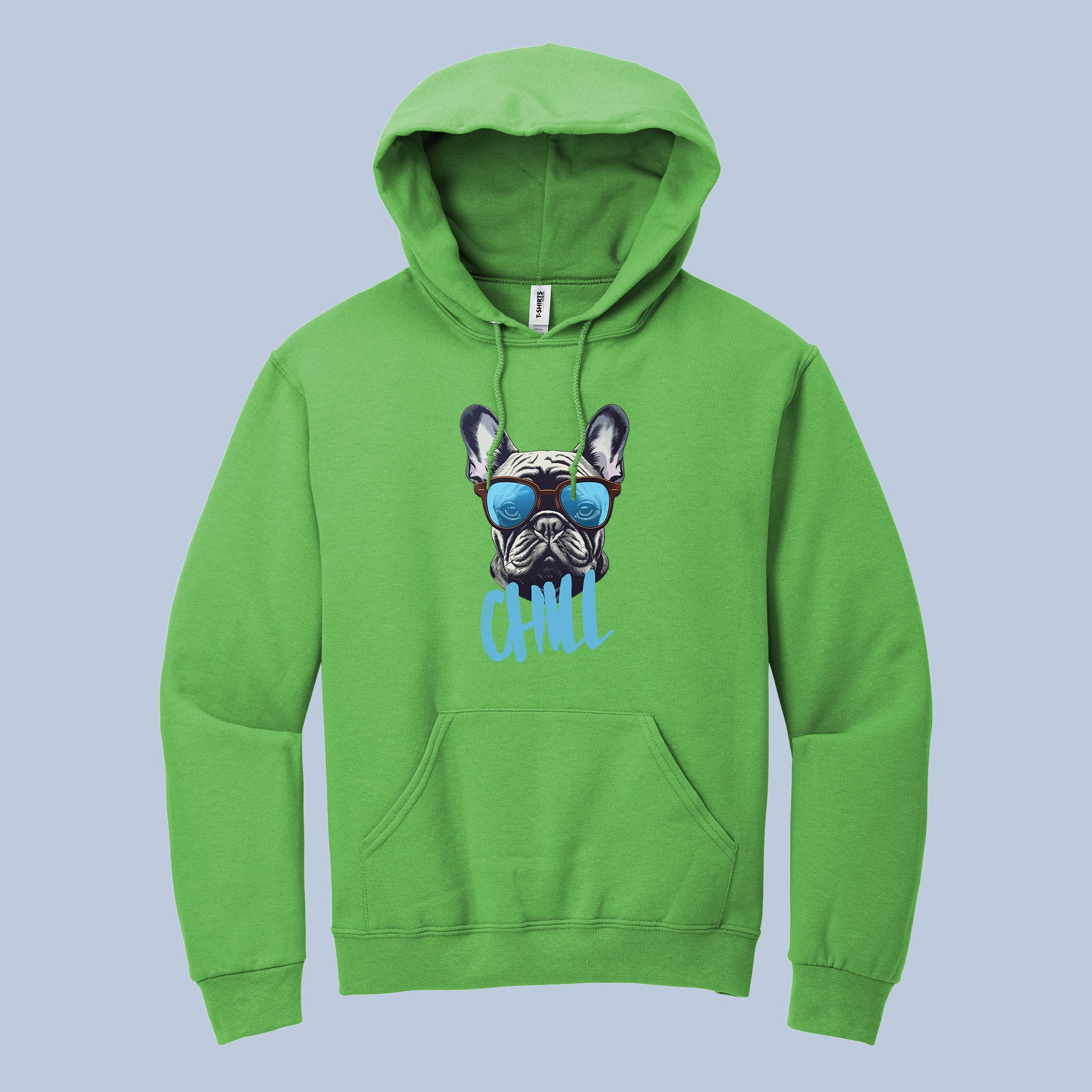 Chill French Bulldog Hoodie 6