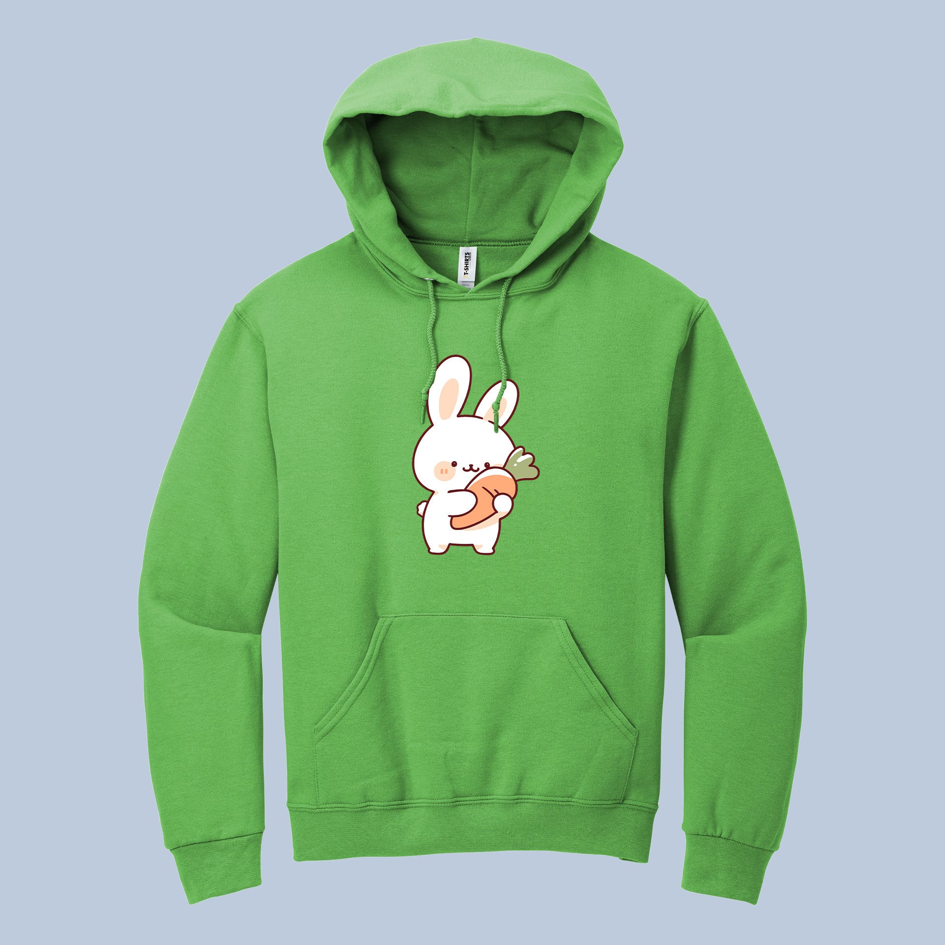 Cute Bunny & Carrot Hoodie 6
