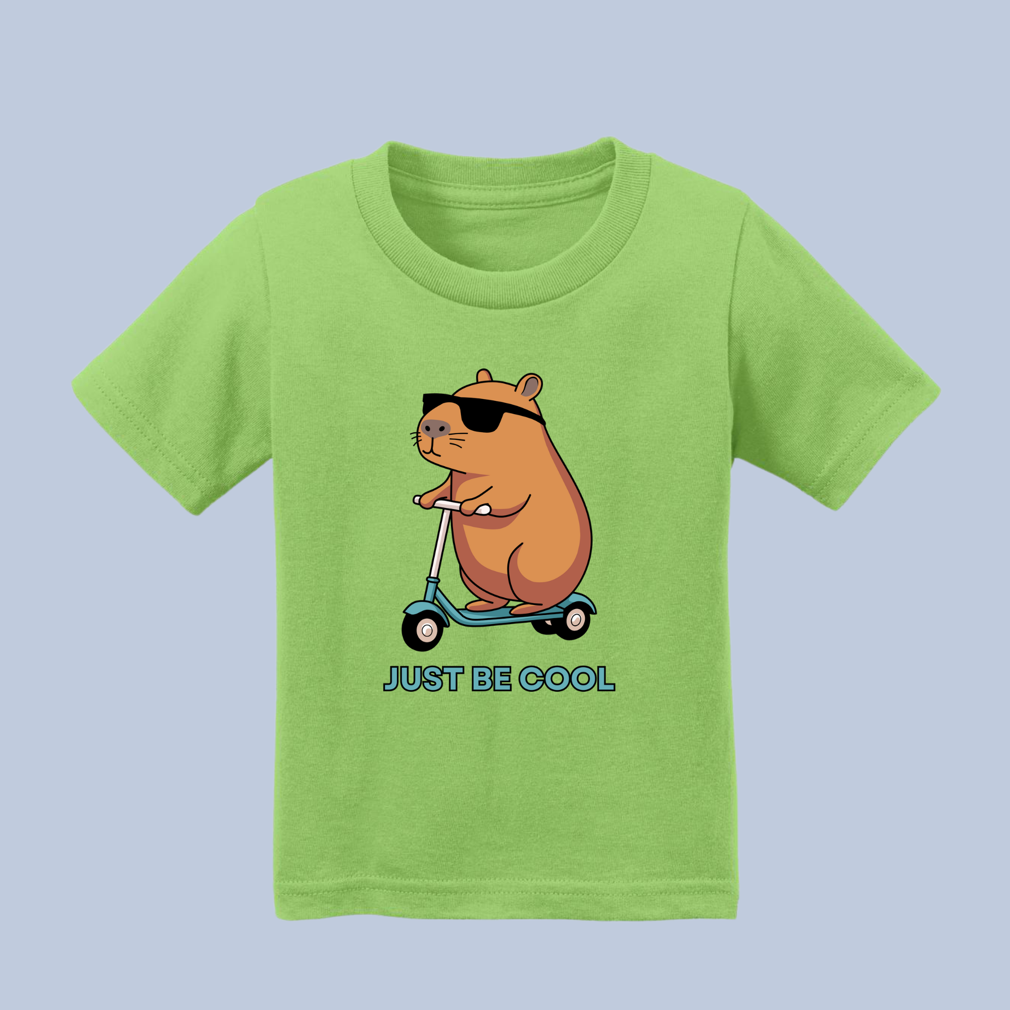 Just Be Cool Hamster on Scooter Baby & Toddler T-Shirt 5
