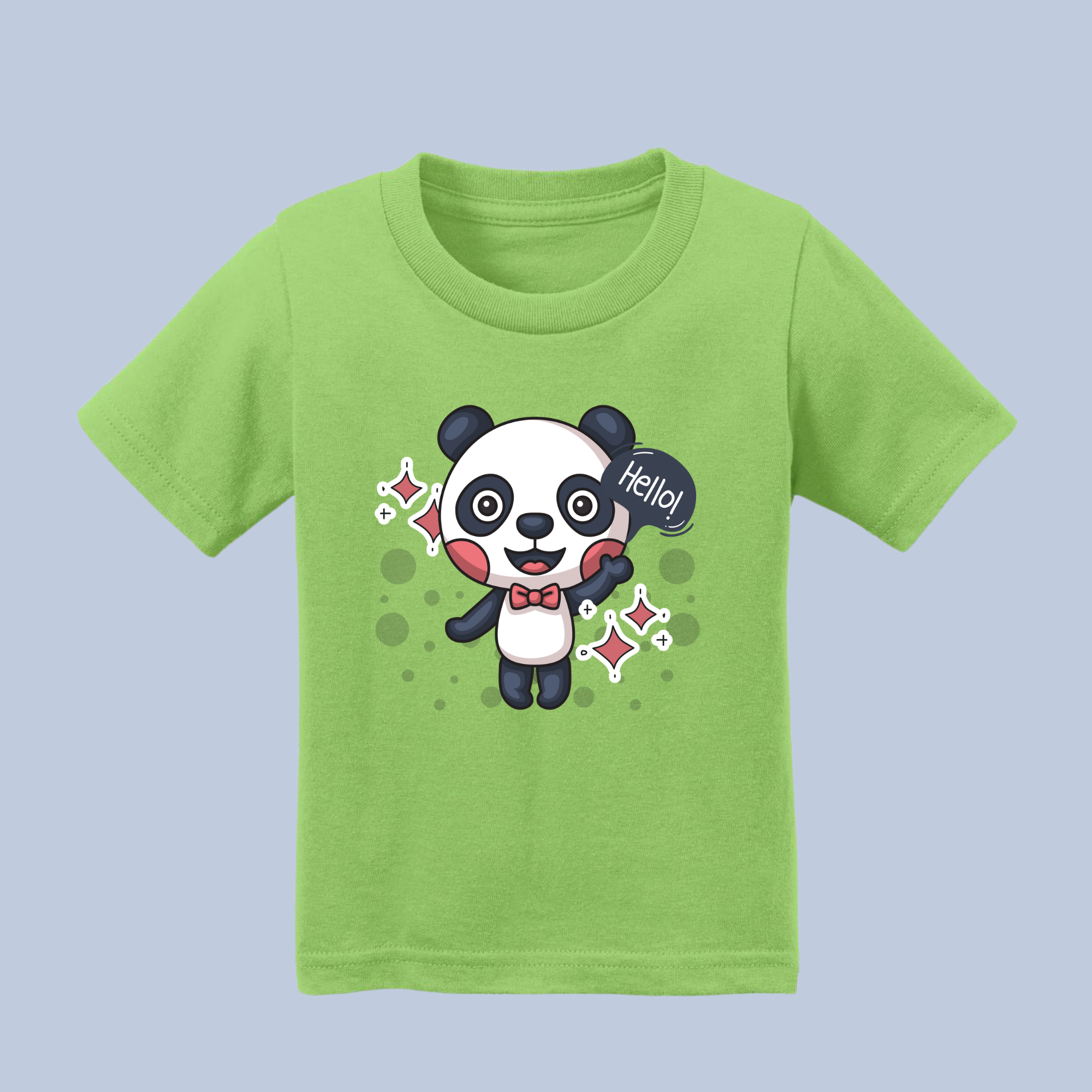 Hello Panda Cute Baby & Toddler T-Shirt 5