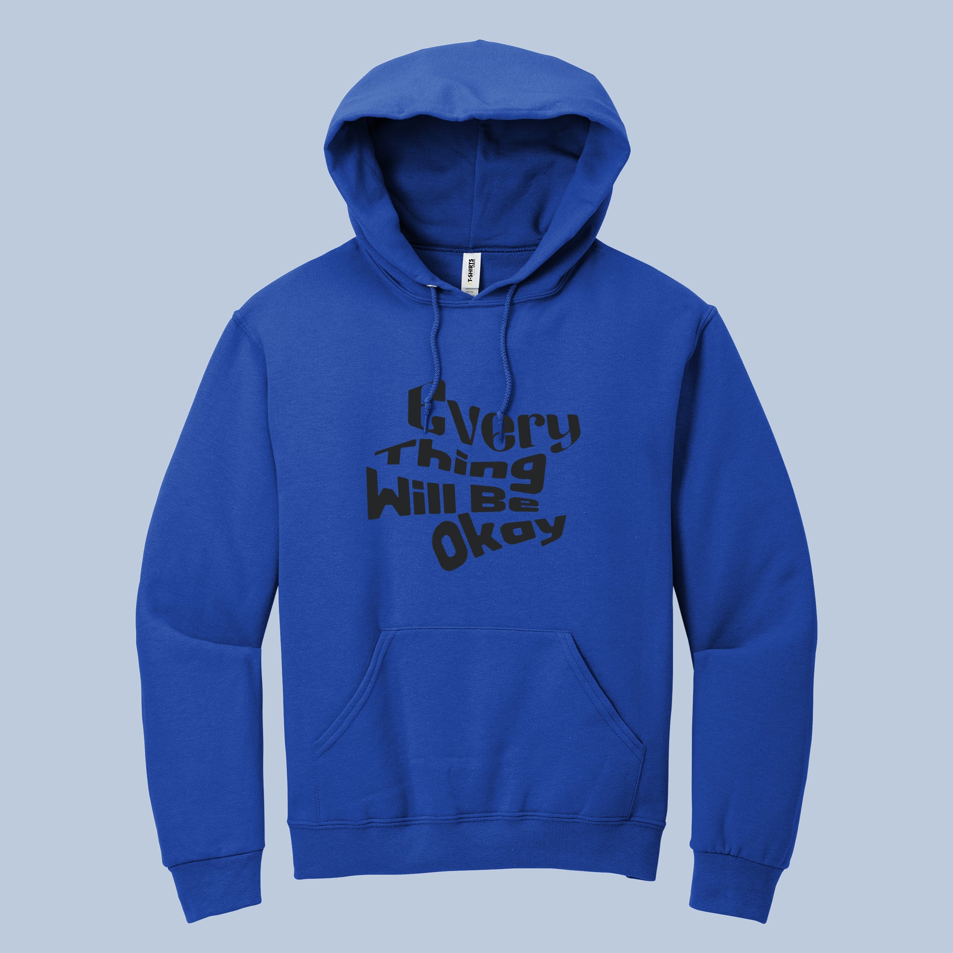 Everything Will Be Okay Hoodie – Motivational Quote Graphic Unisex Sweatshirt, Positive Uplifting Hoodie 6