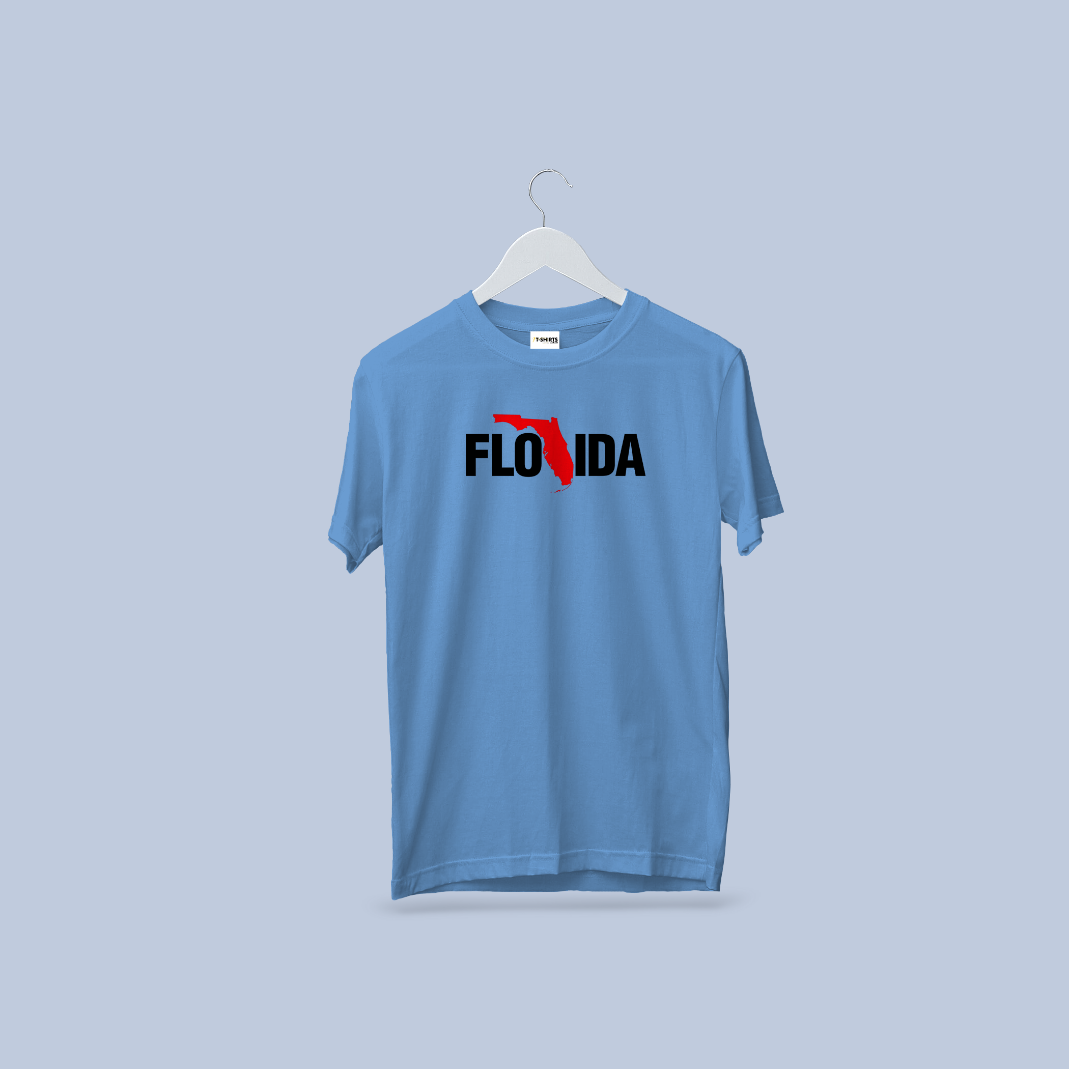 Florida Map Outline Tee 4