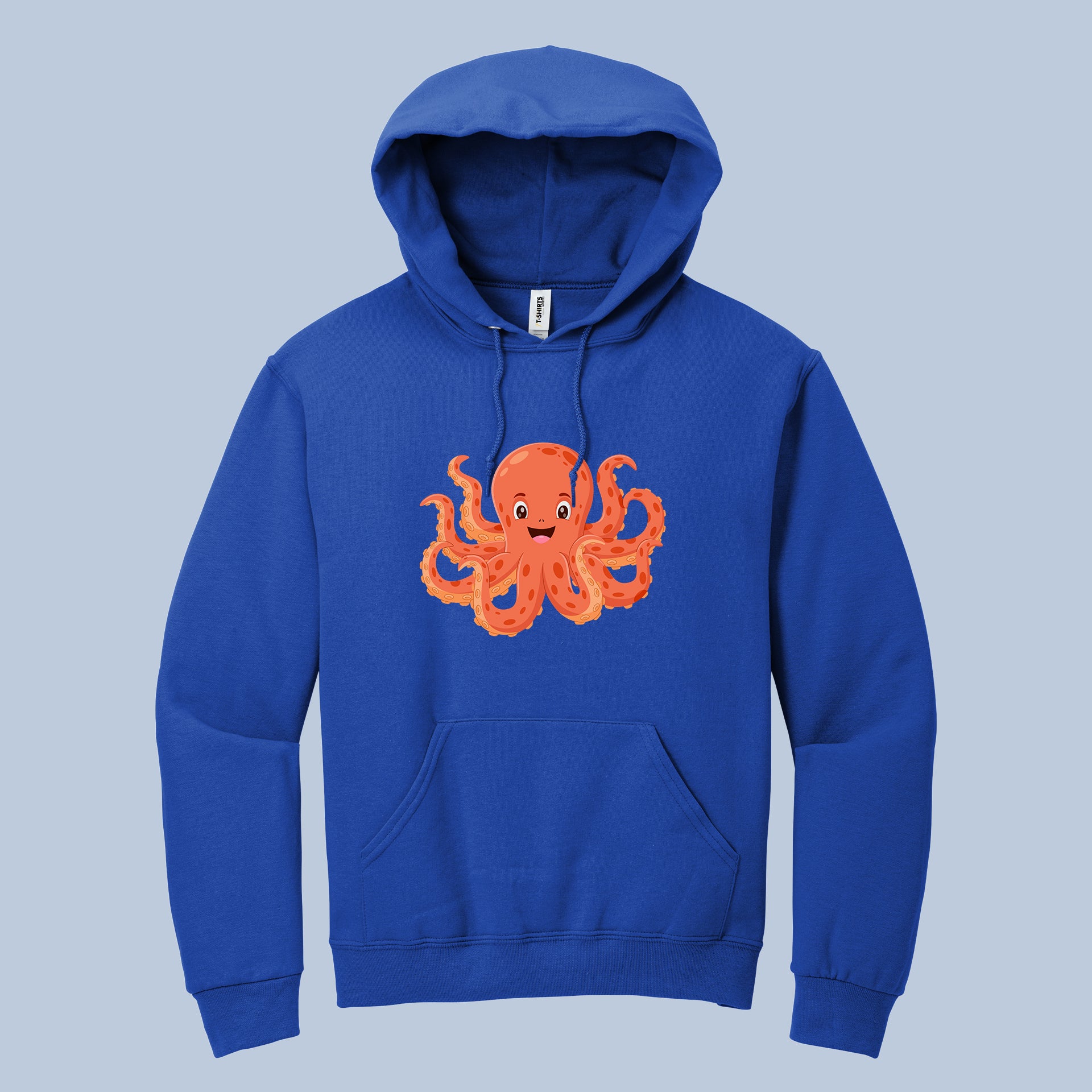 Cute Octopus Hoodie – Kawaii Sea Life Ocean Graphic Pullover 7