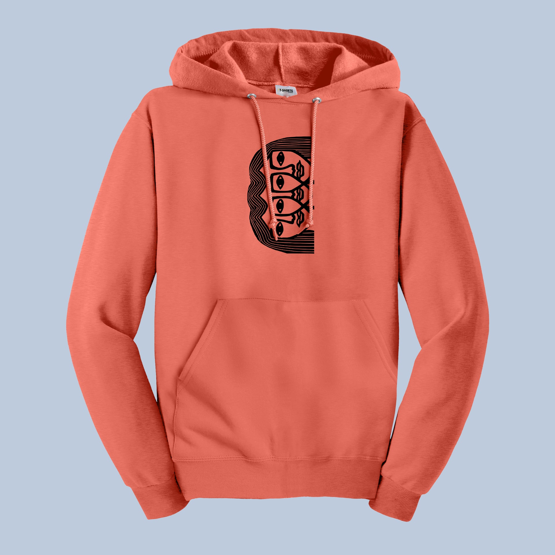 Abstract Face Line Art Hoodie – Modern Minimalist Sweatshirt 7