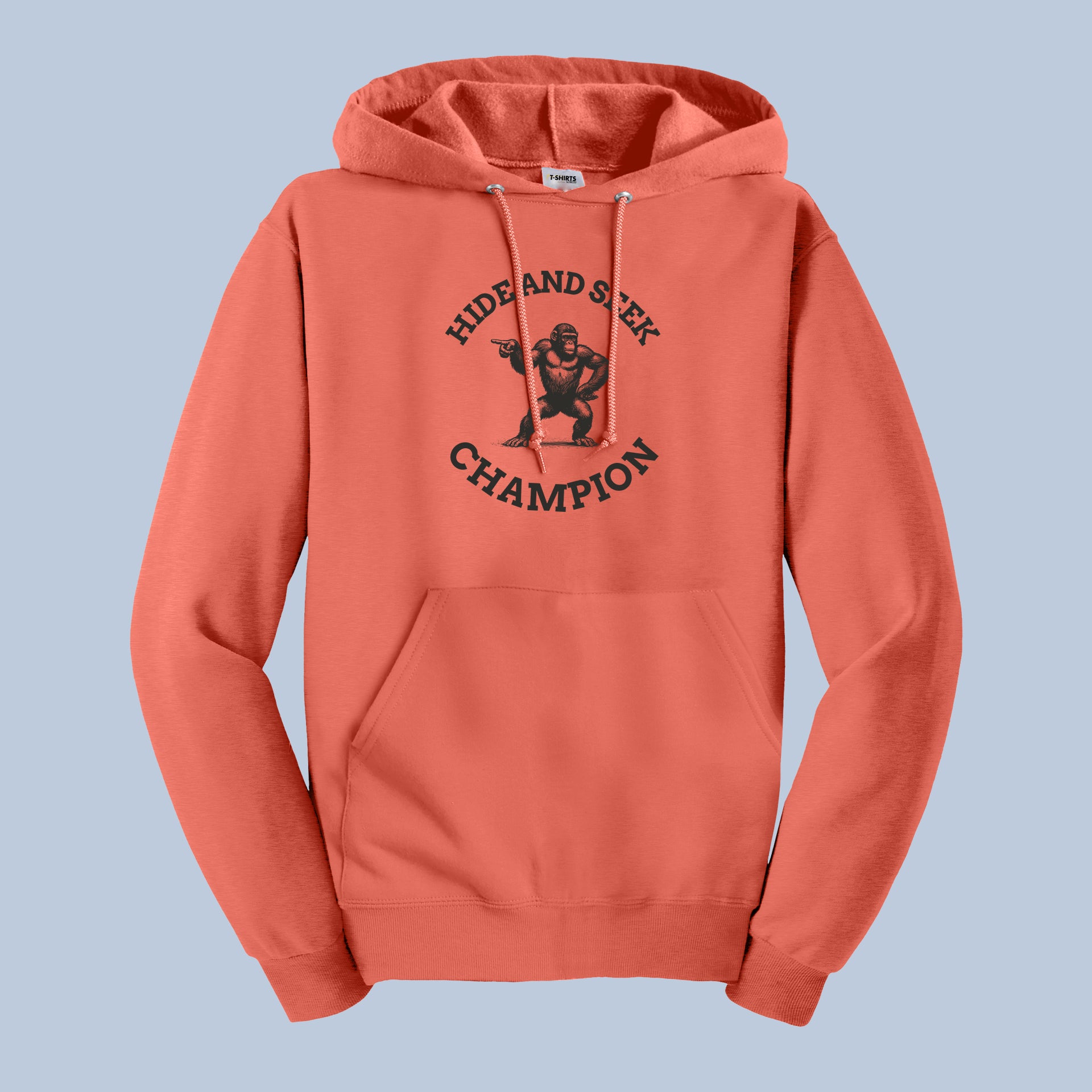 Hide and Seek Champion Gorilla Hoodie, Funny Gorilla Sweatshirt, Animal Humor, Primate Lover 7