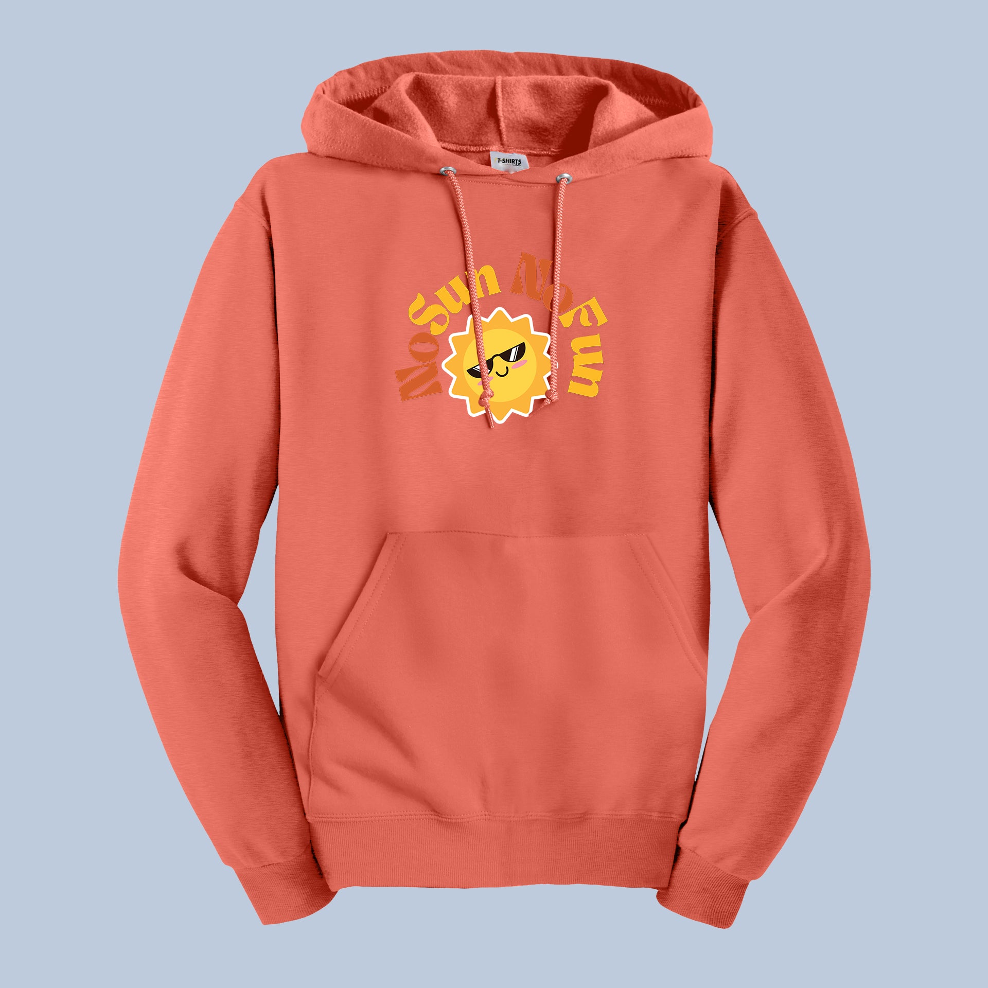 Sun Not Fun Funny Graphic Hoodie 8