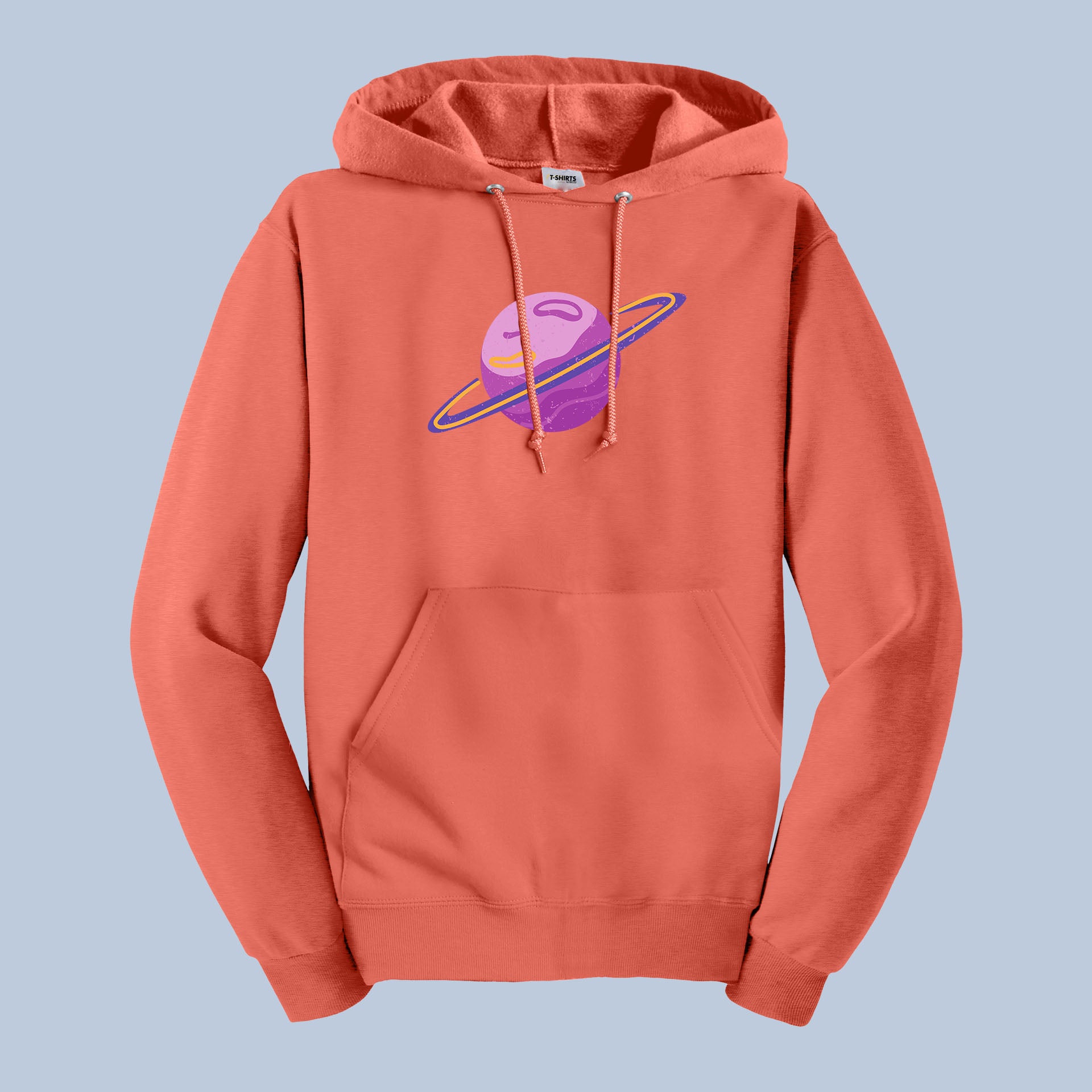 Planet Hoodie – Purple Cosmic Space Graphic Pullover 8
