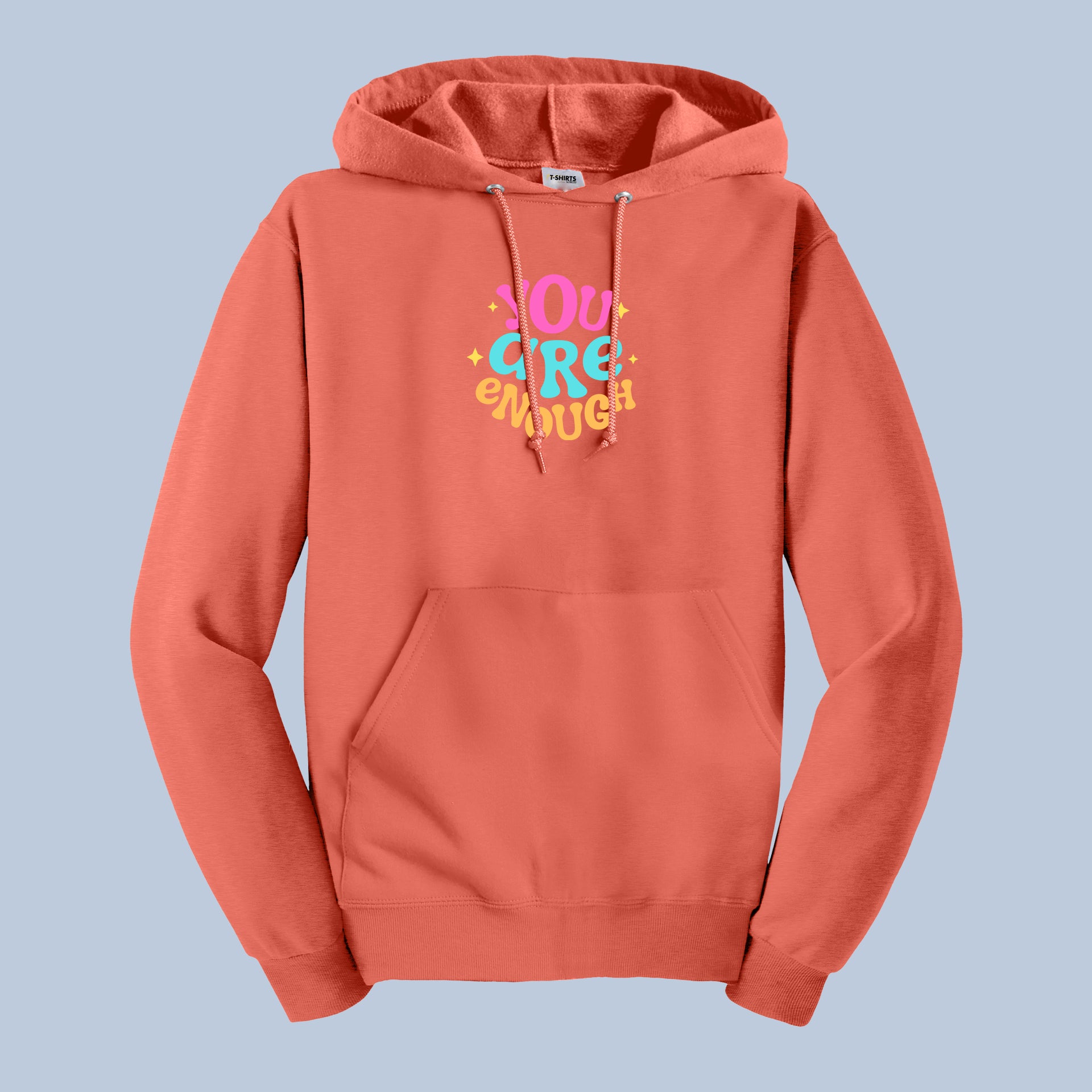 You Are Enough Positive Quote Hoodie 8