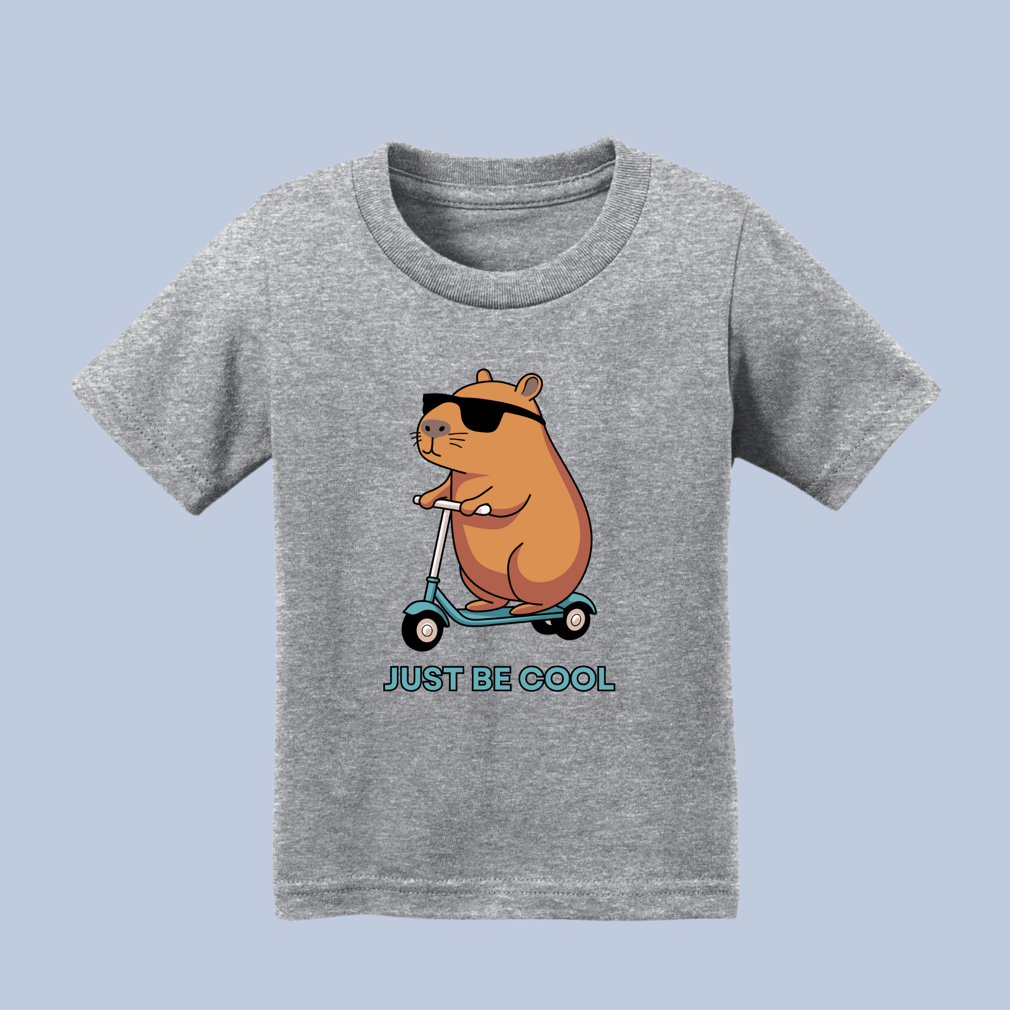 Just Be Cool Hamster on Scooter Baby & Toddler T-Shirt
