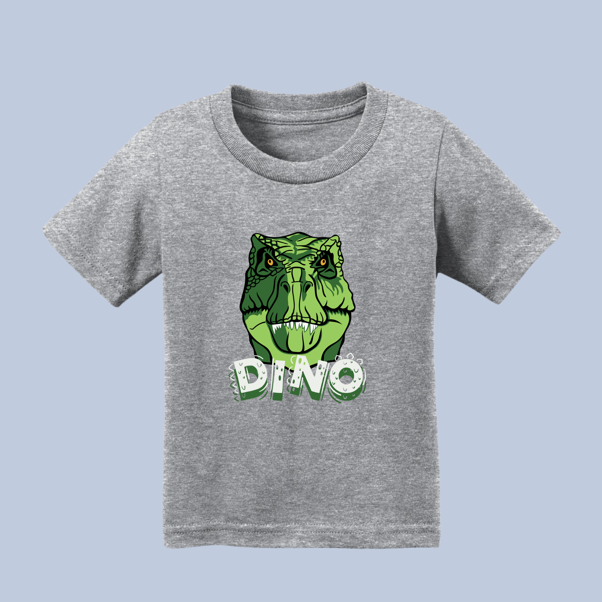 DINO Mighty T-Rex Kids' T-Shirt - Roaring Fun Cotton Toddler Tee