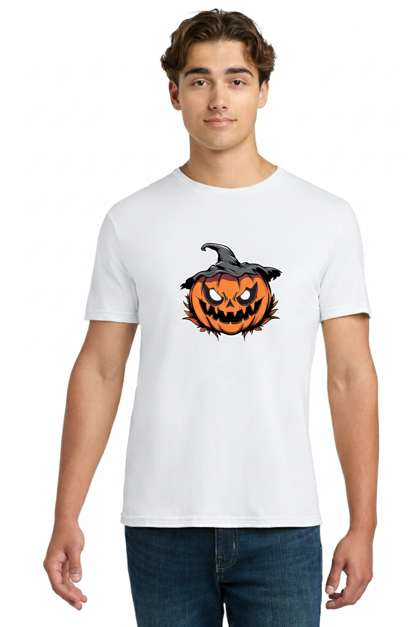 Crazy Smiling Pumpkin T-Shirt