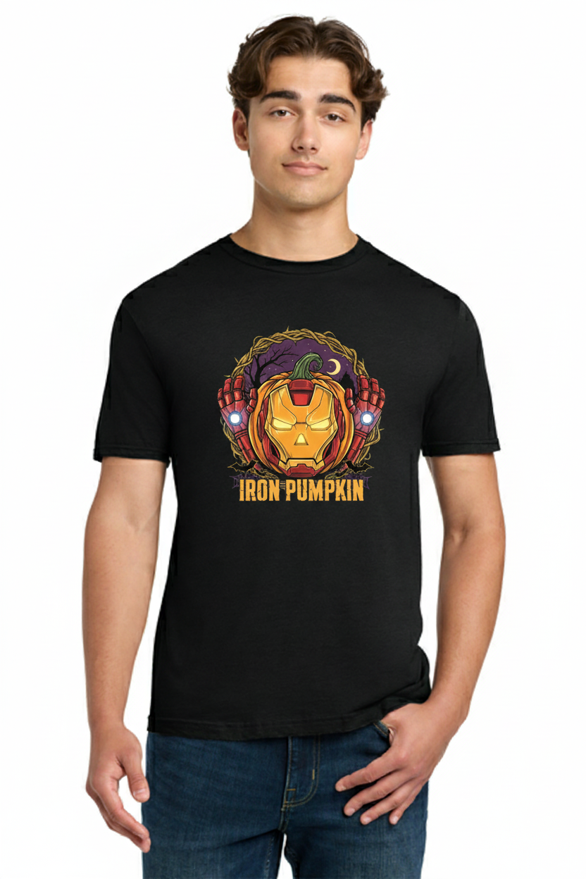 Genius, Billionaire, Playboy, Pumpkin The Official Iron Pumpkin Halloween Tee