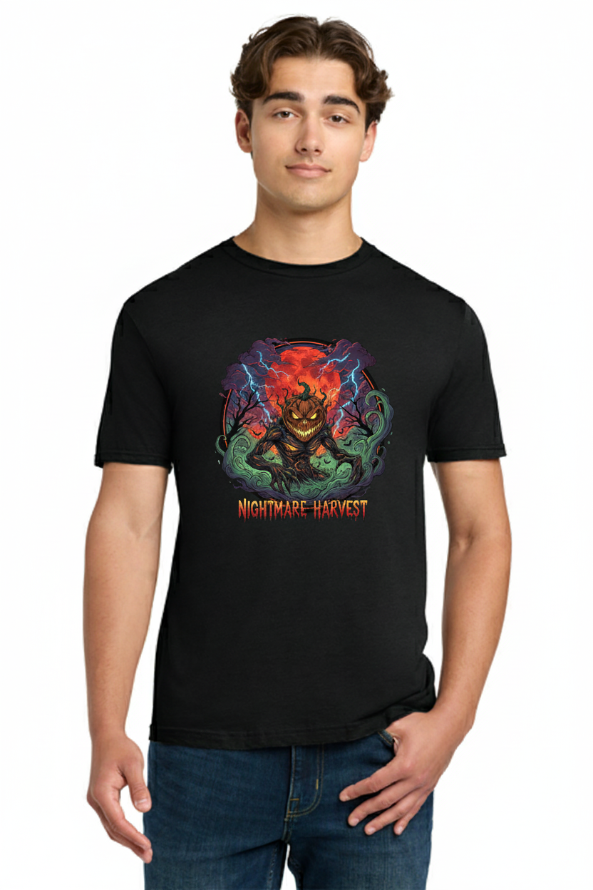 Nightmare Harvest Halloween Crazy Tee - Boys & Girls