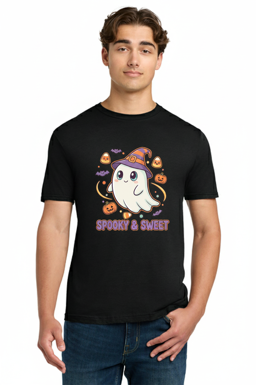 Spooky & Sweet Casper Halloween Tee - Unisex - Boys & Girls