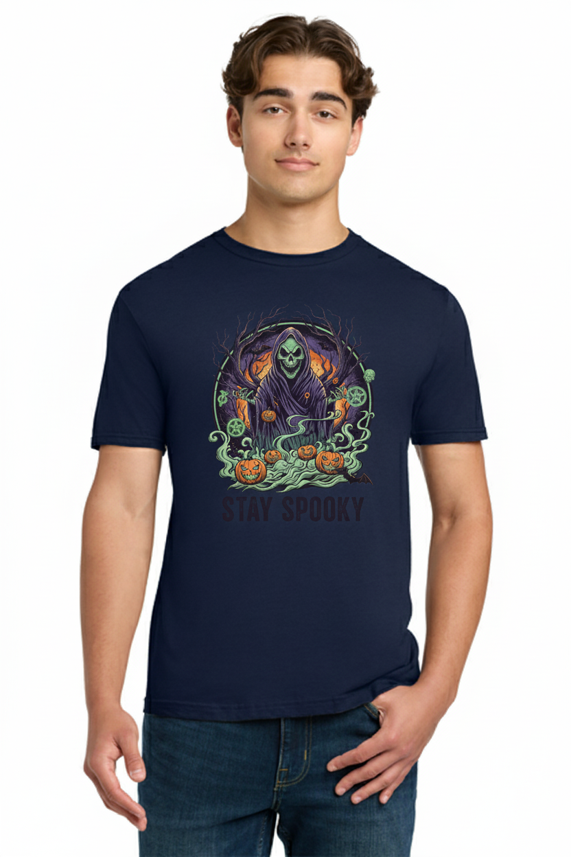 Stay Spooky with Spooky Smile Tee- Unisex - Boys & Girls 3