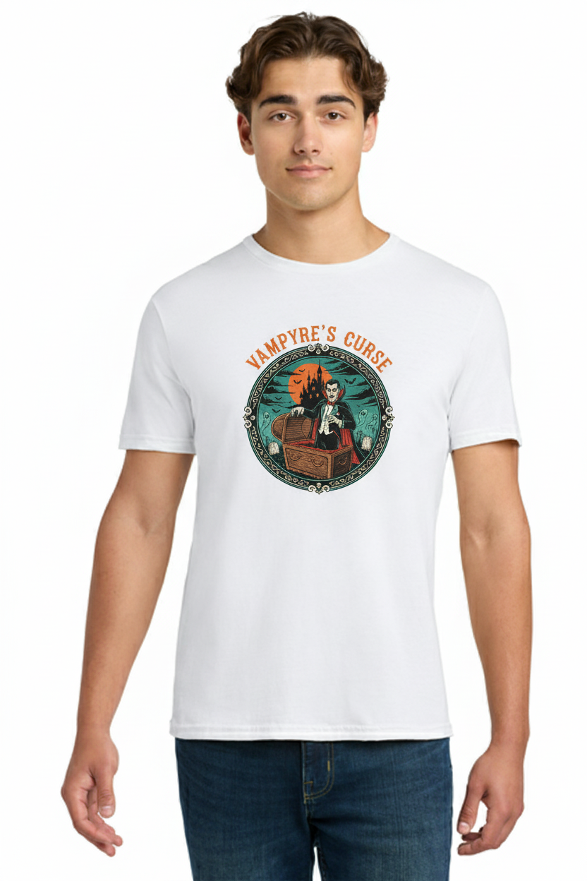 Vampyre's Curse - Halloween Vampire Spooky and Thriller Tee
