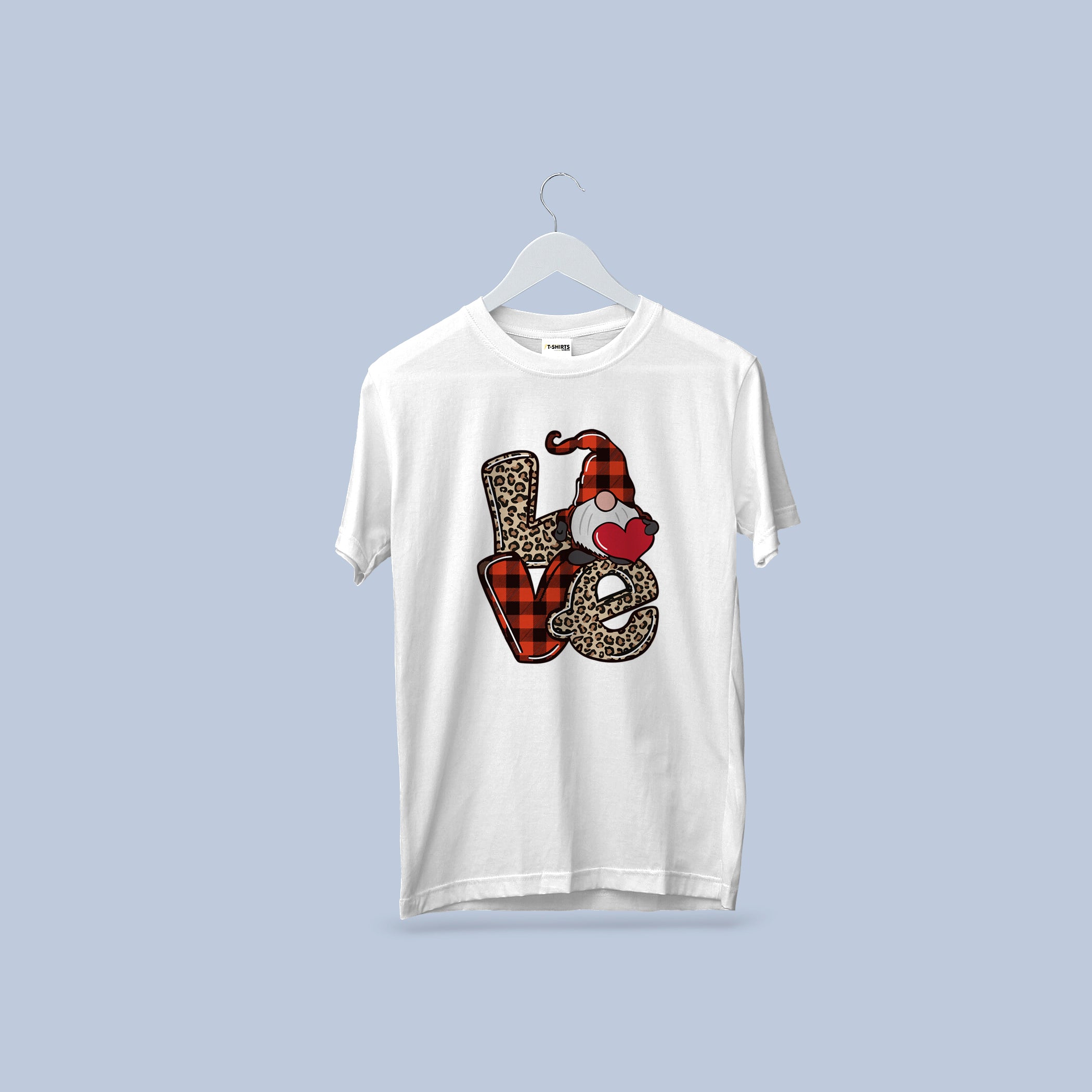 Merry Christmas Ho Ho Ho T-Shirt, Classic Red Santa Claus Tee, Festive Holiday Family Shirt, Heavy Cotton Rib Collar Unisex Gift 5