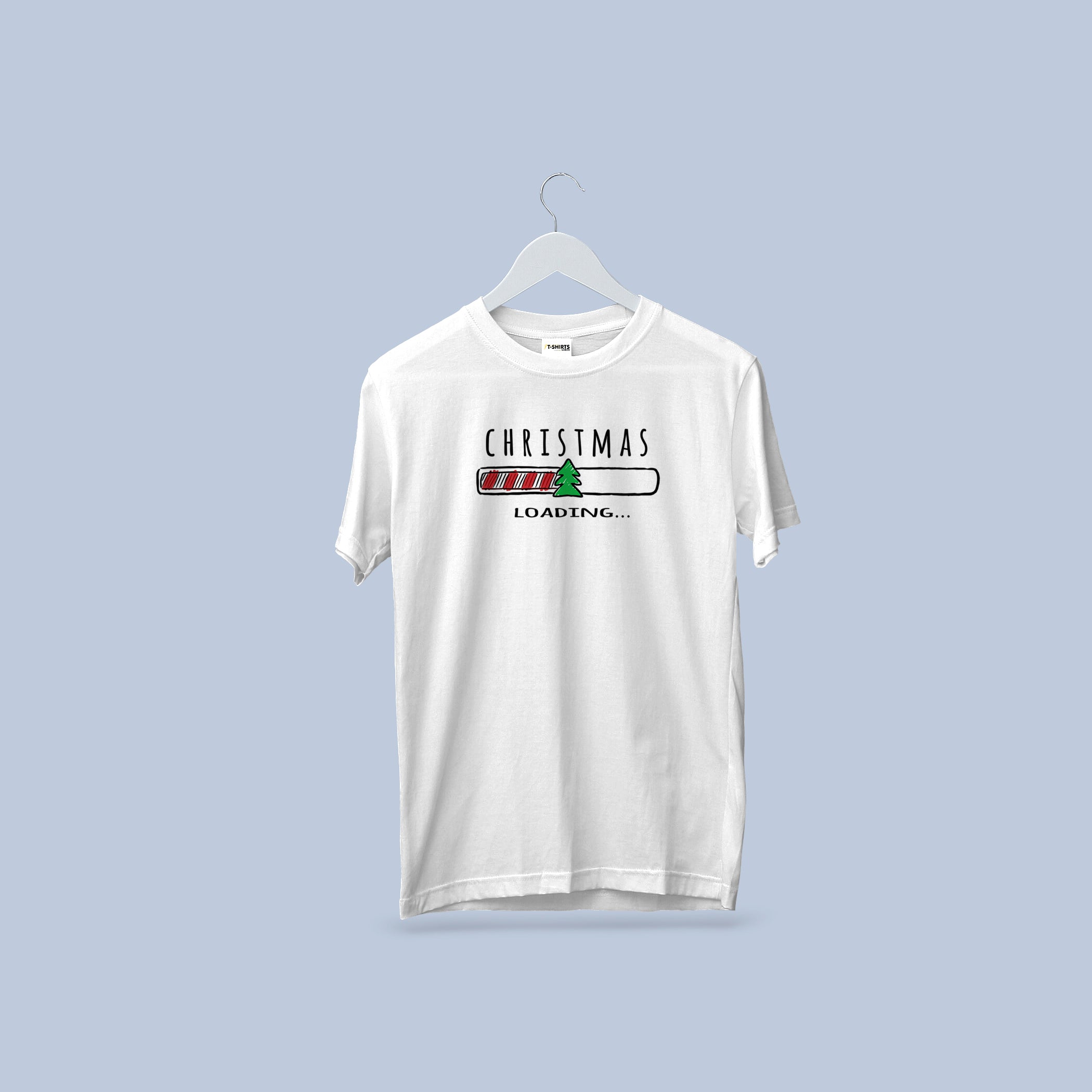 Christmas Loading... Progress Bar T-Shirt | Funny Holiday Countdown Tee | Tech Geek Xmas Shirt 4